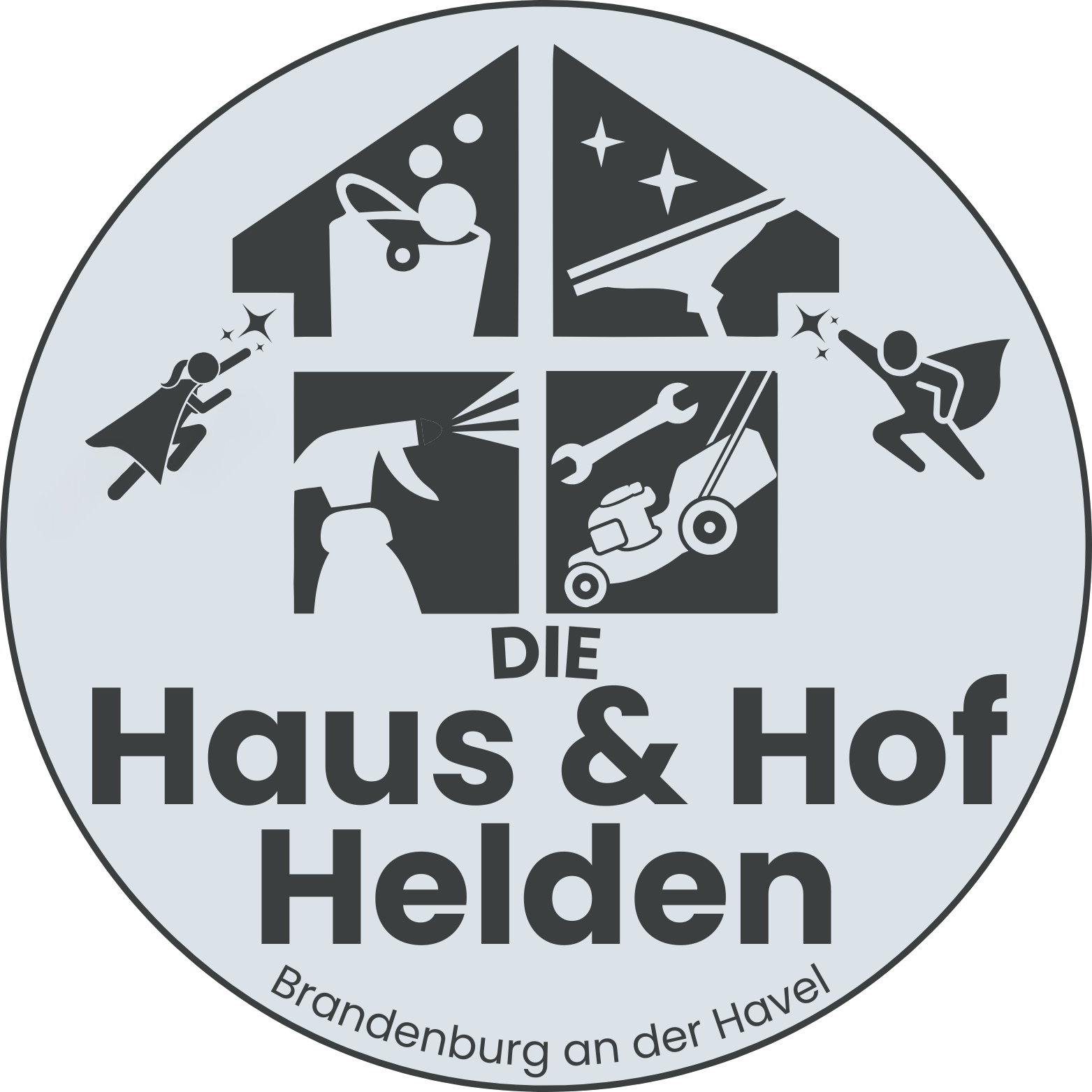 Die Haus und Hof Helden Logo